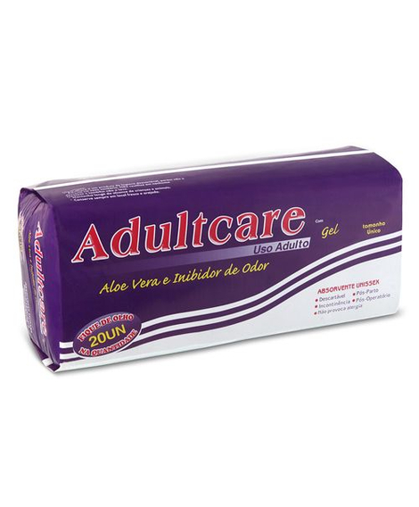 imagem do produto Absorvente adultcare 20 unidades - INCOFRAL