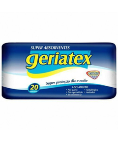 imagem de Absorvente geriátrico geriatex 20 unidades - GERIATEX