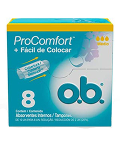 imagem de Absorvente interno ob procomfort mini 8 unidades - JOHNSON E JOHNSON
