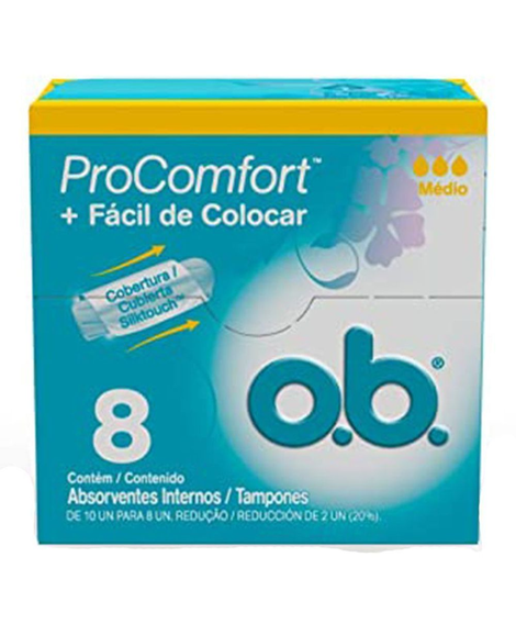 imagem do produto Absorvente interno ob procomfort mini 8 unidades - JOHNSON E JOHNSON