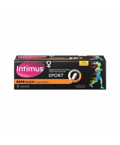 imagem de Absorvente intimus interno com aplicador super 8 unidades - KIMBERLY-CLARK