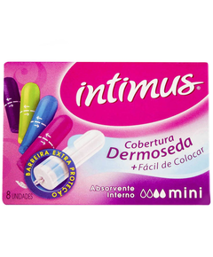imagem de Absorvente intimus interno mini 8 unidades - KIMBERLY-CLARK