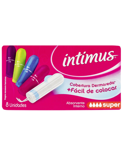 imagem do produto Absorvente intimus interno super 8 unidades - KIMBERLY-CLARK