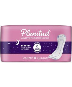 imagem de Absorvente plenitud femme noturno sem abas 8 unidades - KIMBERLY-CLARK