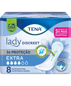 imagem de Absorvente tena lady discreet extra 8 unidades - TENA