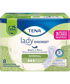 imagem de Absorvente tena lady discreet normal 8 unidades - TENA