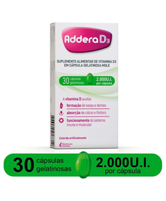 imagem de Addera d3 7.000ui 30 cápsulas gel - MANTECORP FARMASA