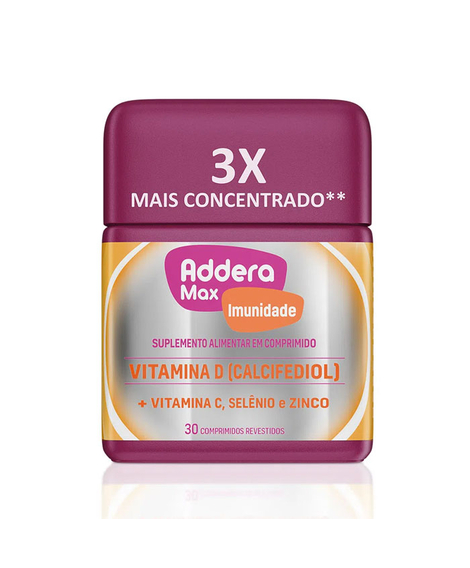 imagem do produto Addera+imunidade max 30 comprimidos - MANTECORP FARMASA