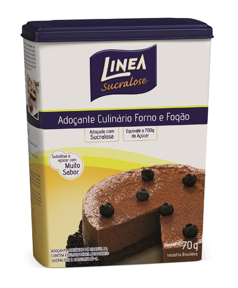 imagem do produto Adoante Linea Sucralose Forno e Fogo 70g - LINEA