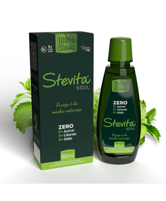 imagem de Adocante stevita soul 60ml - STEVITA