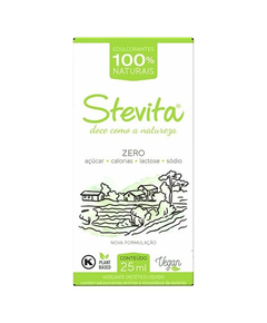 imagem de Adoçante stevita zero 25ml - STEVITA
