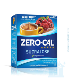 imagem de Adocante zero cal sucralose 50 envelopes - MANTECORP FARMASA