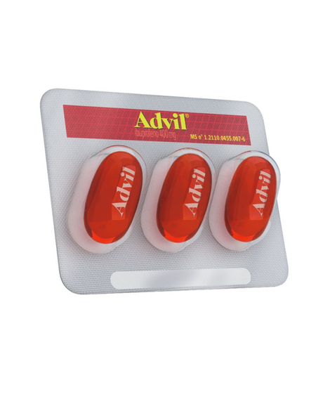 imagem do produto Advil 400mg 3 Cpsulas Gelatinosa - PFIZER