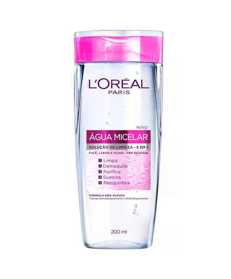 imagem do produto Agua micelar loreal 200ml - LOREAL