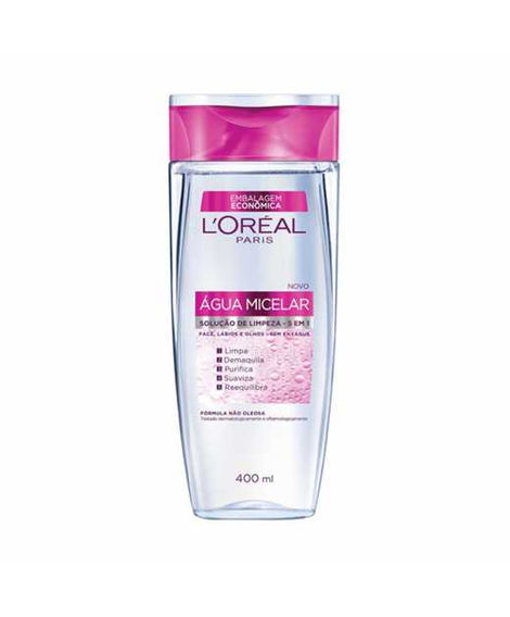 imagem do produto Agua micelar loreal 5 em 1 400ml - LOREAL
