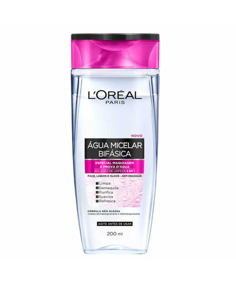 imagem do produto Agua micelar loreal bifasica 200ml - LOREAL