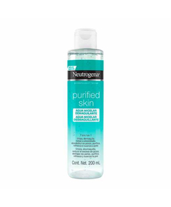 imagem de Agua micelar neutrogena purified skin 200ml - NEUTROGENA