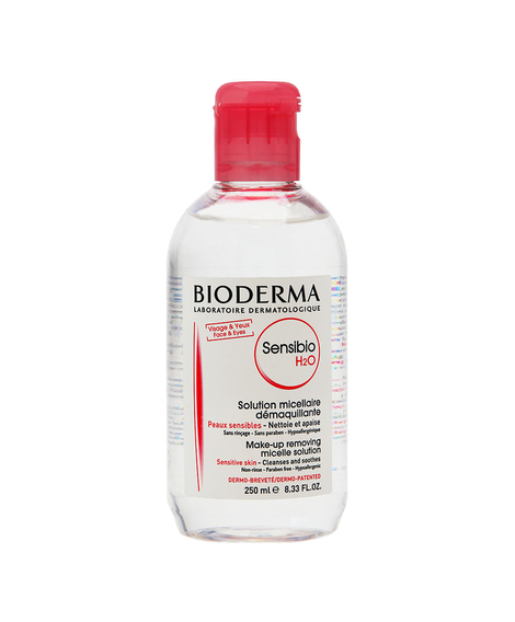 imagem do produto Agua micelar sensibio h2o 250ml bioderma - BIODERMA