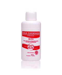 imagem de Agua oxigenada 20 volumes 70ml musa - MUSA