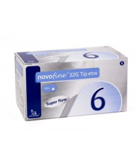 imagem do produto Agulha para caneta novofine 6mm 1 unidade - NOVO NORDISK