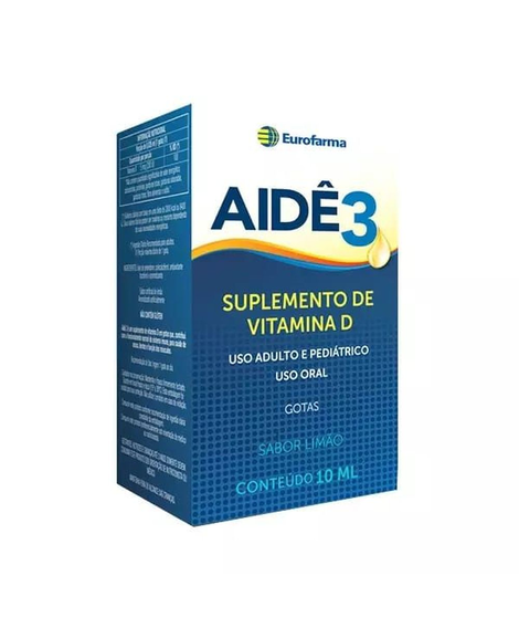 imagem do produto Aide 3200ui 10ml - EUROFARMA