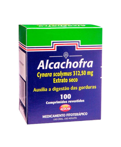 imagem do produto Alcachofra 100 Comprimidos Revestidos - ASPEN
