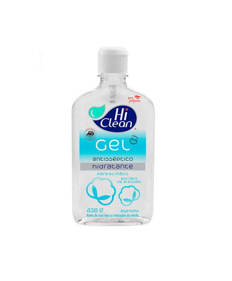 imagem do produto Alcool gel 70% hi clean 500ml extrato de algod o - HICLEAN
