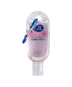 imagem de Alcool gel hiclean extrato de rosas mosquetao 24g - HICLEAN