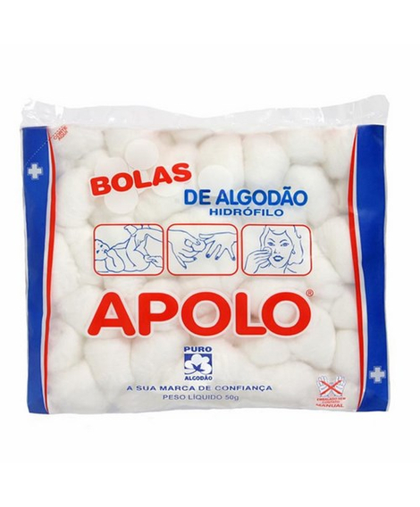 imagem do produto Algodao apolo bola 50g - APOLO