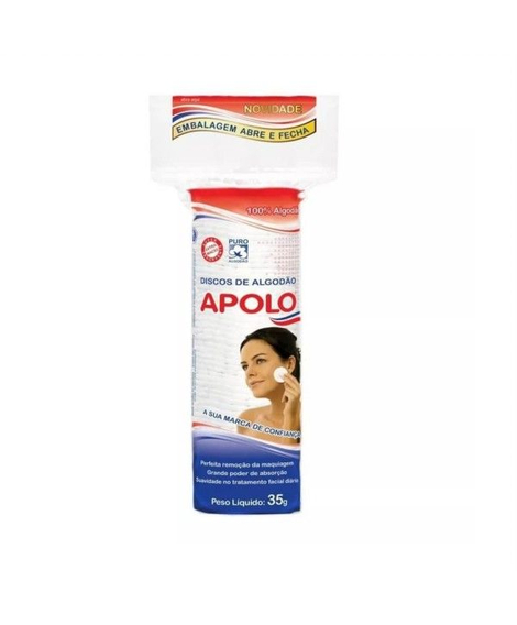 imagem do produto Algodao apolo disco zip lock 35g - APOLO