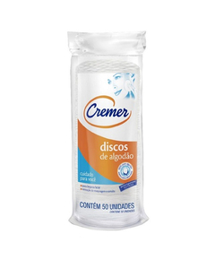 imagem de Algodao cremer disco 50 unidades - CREMER