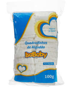 imagem de Algodao isababy quadradinhos 100g - ISABABY