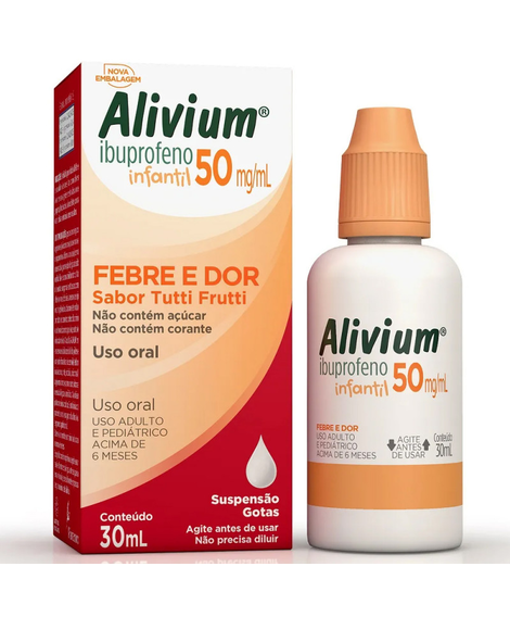 imagem do produto Alivium 50mg 30ml - MANTECORP FARMASA