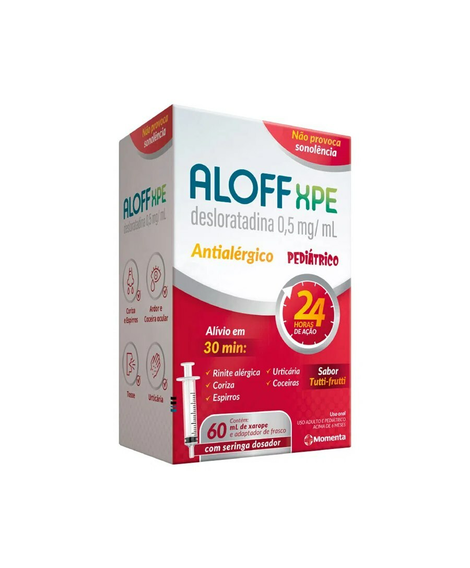imagem do produto Aloff 0.5mg/ml xarope 60ml - MOMENTA
