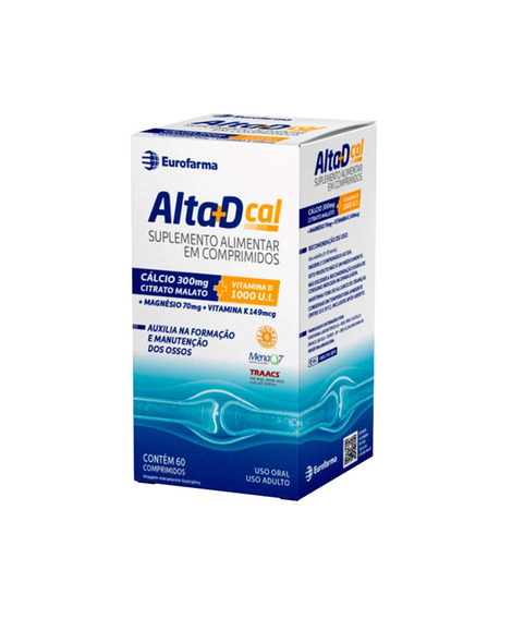 imagem do produto Alta d cal 60 comprimidos - EUROFARMA