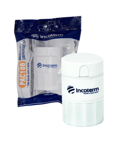 imagem de Amassador de comprimidos incoterm 3 em 1 unidade - INCOTERM