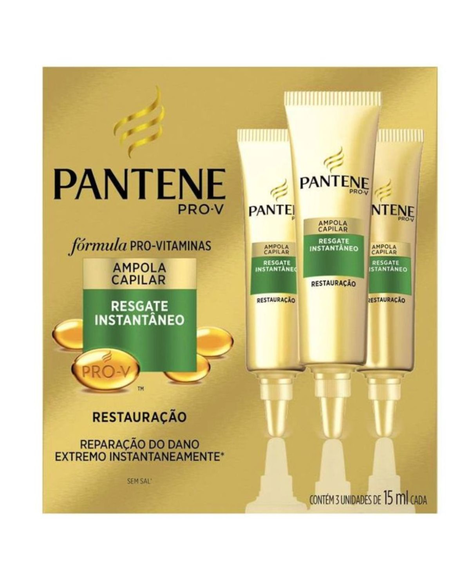 imagem do produto Ampola pantene restaurao 3 unidades 15ml - PROCTER E GAMBLE