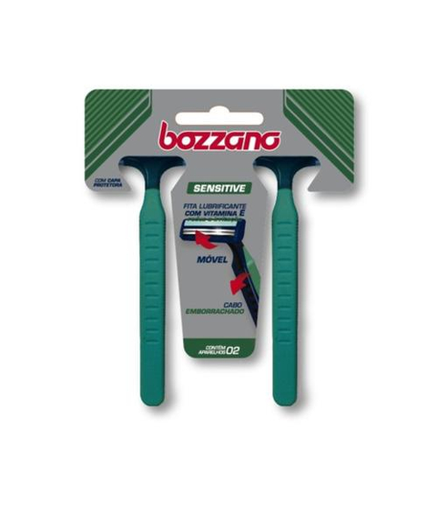 imagem do produto Aparelho de Barbear Bozzano Sensitive 2 Unidades - COTY