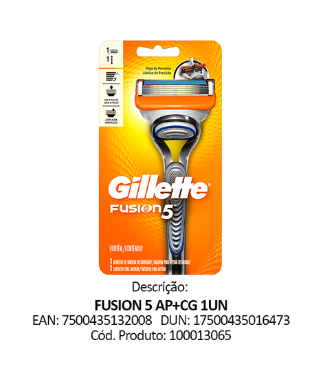imagem do produto Aparelho de barbear gillette fusion 5 - PROCTER E GAMBLE