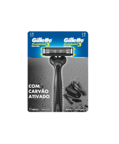 imagem de Aparelho de barbear gillette prestobarba 3 carvo 1 uni - PROCTER E GAMBLE