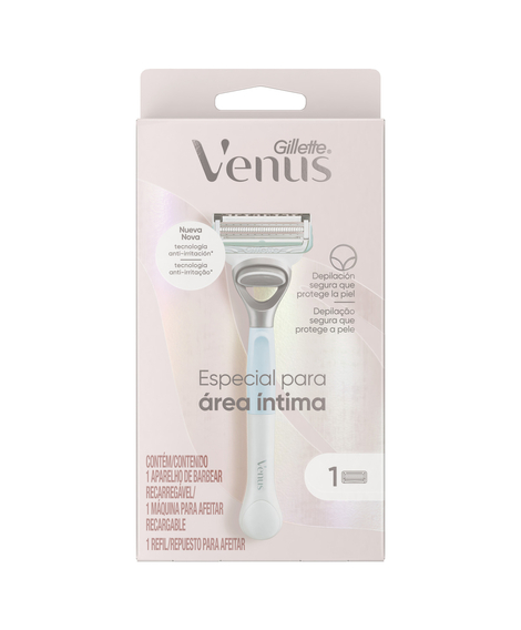 imagem do produto Aparelho gillette venus intimaskinc + carga 1 unidade - PROCTER E GAMBLE