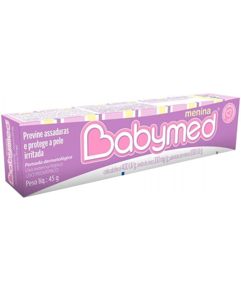 imagem do produto Babymed pomada rosa 45g - CIMED