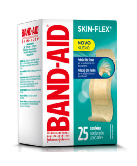 imagem do produto Band aid skin flex 25 unidades - JOHNSON E JOHNSON