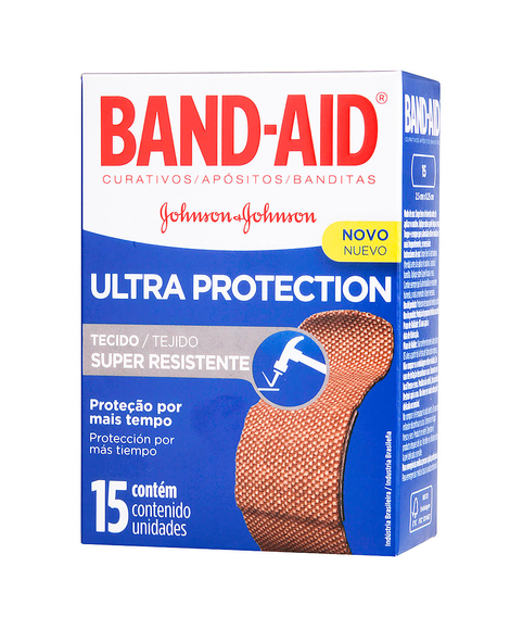 imagem do produto Band Aid Ultra Protection 15 Unidades - JOHNSON & JOHNSON