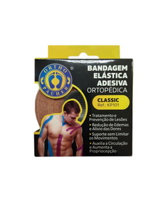 imagem de Bandagem elastica adesiva 1un 5mx5cm bege - ORTHO PAUHER