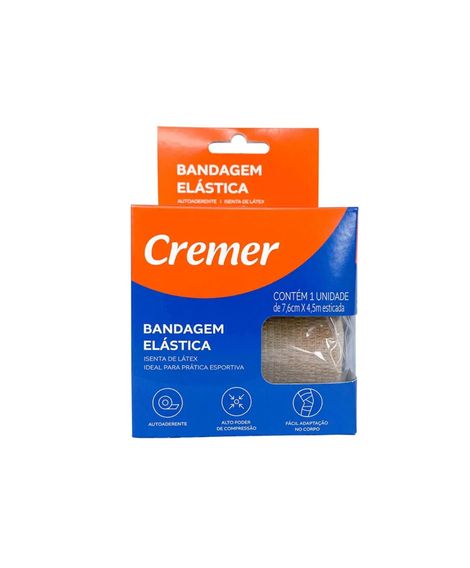 imagem do produto Bandagem elstica adesiva cremer bege 7,6cmx4,5m - CREMER
