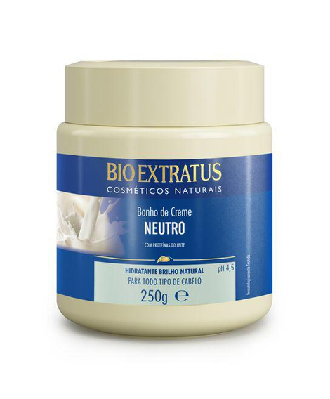 imagem do produto Banho de creme bio extratus neutro 250g - BIO EXTRATUS