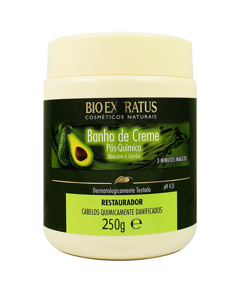 imagem do produto Banho de creme bio extratus pos quimica 250g - BIO EXTRATUS