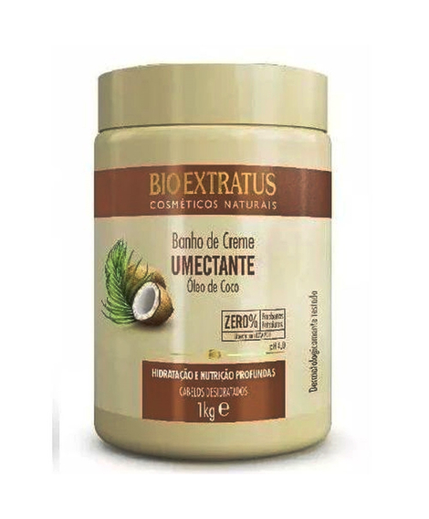 imagem do produto Banho de creme bio extratus umectao leo de coco 1kg - BIO EXTRATUS