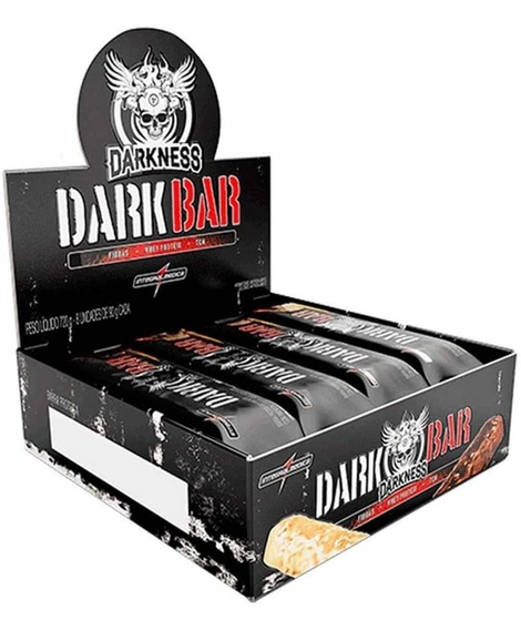 imagem do produto Barra dark bar cookies cream 90g cx c/ 8 - INTEGRALMEDICA